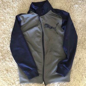 Boys Puma light weight jacket.